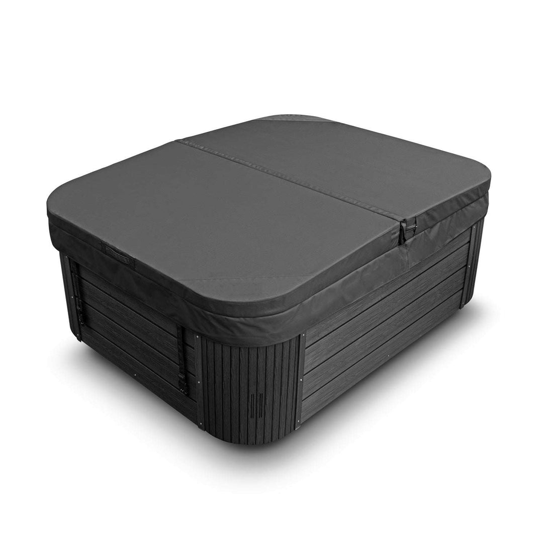 Buenospa Atlanta hot tub with thermal cover - black