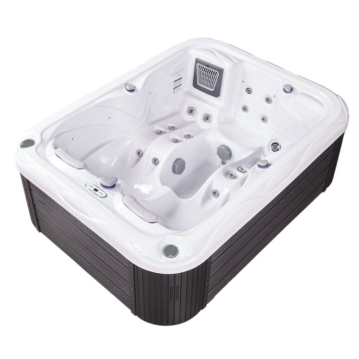 Buenospa Atlanta hot tub - angle view